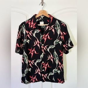 Sandro Floral Printed Camp Shirt